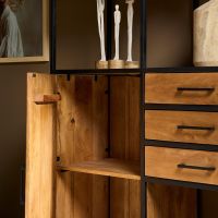 Vakkenkast Denver Supreme XXL - 160 cm - naturel