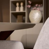 Eettafel Madison 280 cm Deens Ovaal - zand/brons