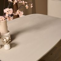 Eettafel Madison 280 cm Deens Ovaal - zand/brons