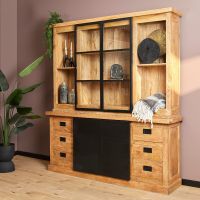 Nashville stellingkast 200 cm - naturel