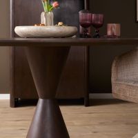 Starfurn Eettafel Lima rond 150 cm - bruin