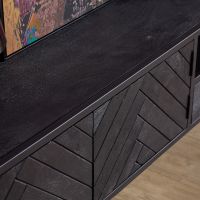 Starfurn Zwevend tv-meubel New York 180 cm - zwart