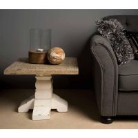 Tower Living Amanda bijzettafel - 60 cm - wit