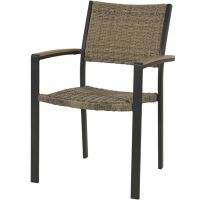 Arezzo terrasstoel wicker van het woonmerk Les