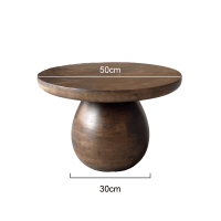Troy ronde bijzettafel - Ø50 cm van het woonmerk Brix