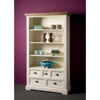 Tower Living Fleur boekenkast - 111 cm - wit