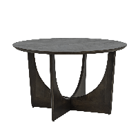 Tower Living Fermo eettafel - ø130 cm - olijfbruin