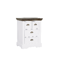 Tower Living Fleur ladekast - 56 cm - wit