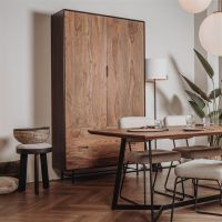 Tower Living Taviano opbergkast - 120 cm - bruin