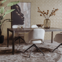 Amalfi eettafel rechthoek - 220 cm