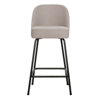 Vogue barstoel 65 cm geweven stof van het woonmerk BePureHome