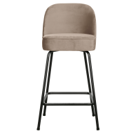 Vogue barstoel 65 cm velvet van het woonmerk BePureHome