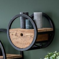 Fraaai Wandschap Hardy met Lade 30 cm - OUTLET B