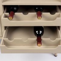 Puur Michella wijnkast - beige