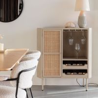 Puur Michella wijnkast - beige