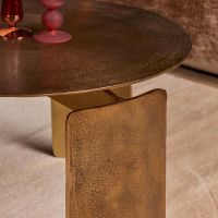 Starfurn Ronde salontafel Darwin - ø60 cm - goud