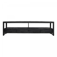 Tv meubel Boaz Black - 220 cm - zwart