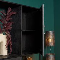 Starfurn Vakkenkast New York Supreme XXL - 160 cm - zwart