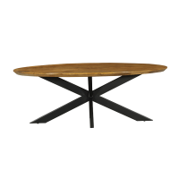 Eettafel Brandy 210 cm ovaal