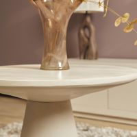 Bellis ronde salontafel - ø60 cm - beige