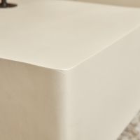 Saya vierkante salontafel - 50 cm - beige