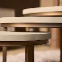 Salontafel Madison 70 cm set van 3 - zand