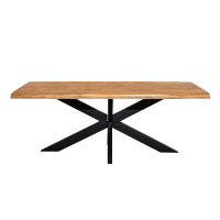 Starfurn Eettafel Denver 160 cm rechthoek