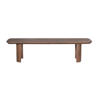 Eetkamerbank Marè 220 cm - bruin