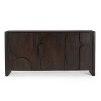 Dressoir Zana 160 cm - donkerbruin