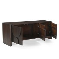 Tv-meubel Zana 150 cm - donkerbruin