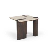 Bijzettafel Maeve 57 cm - donkerbruin