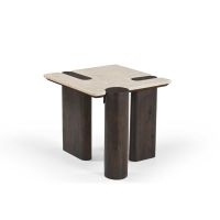 Bijzettafel Maeve 57 cm - donkerbruin