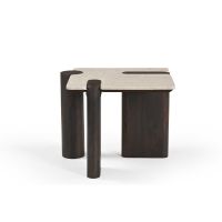 Bijzettafel Maeve 57 cm - donkerbruin