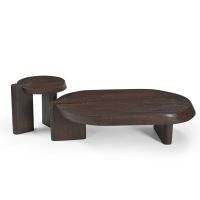 Salontafel Rava 125 cm - donkerbruin