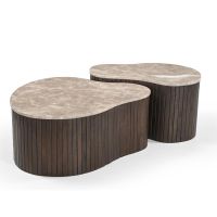 Starfurn Salontafel Nomi 84 cm - bruin