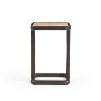 Bijzettafel Arvid rechthoek set van 2 - beige