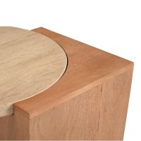 Bijzettafel Numa 60 cm - naturel