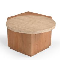 Bijzettafel Numa 60 cm - naturel