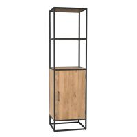 Starfurn Boekenkast Dakota 1 deur 55 cm - naturel