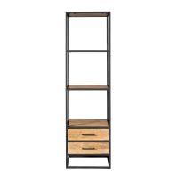 Starfurn Boekenkast Dakota 2 lades 55 cm - naturel