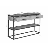 Starfurn Sidetable Dakota 120 cm - naturel
