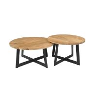 Starfurn Salontafel Atlanta set van 2 - naturel