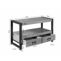 Starfurn Tv meubel Britt 100 cm - naturel