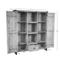 Starfurn Boekenkast Britt 150 cm - naturel