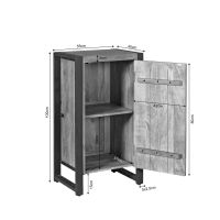 Starfurn Halkast Britt 1 deur - naturel