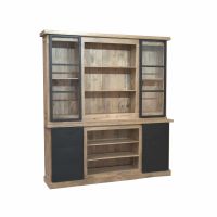 Starfurn Vitrinekast Noa 200 cm - naturel