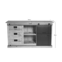 Starfurn Dressoir Fresno 160 cm - naturel