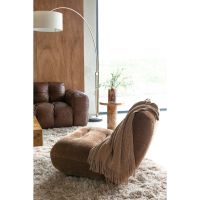 Dutchbone Wyatt fauteuil fluweel
