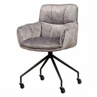 Tower Living Saronno armstoel - lichtgrijs