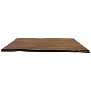 Sorata rechthoekig tafelblad 240x100x5 acaciahout walnoot/zwart